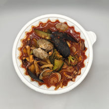 Load image into Gallery viewer, 면용기 SM-195 파이 대 400개 용기 뚜껑 SET
