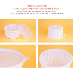 감자탕 SM-225 파이 대, 200개 용기 뚜껑 SET