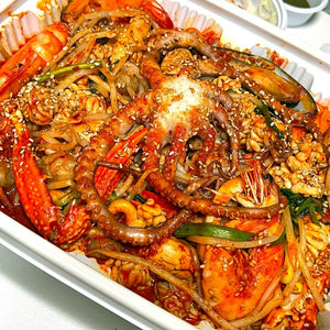 갈비찜 해물찜 아구찜 등 각종 찜 100개 용기 뚜껑 SET