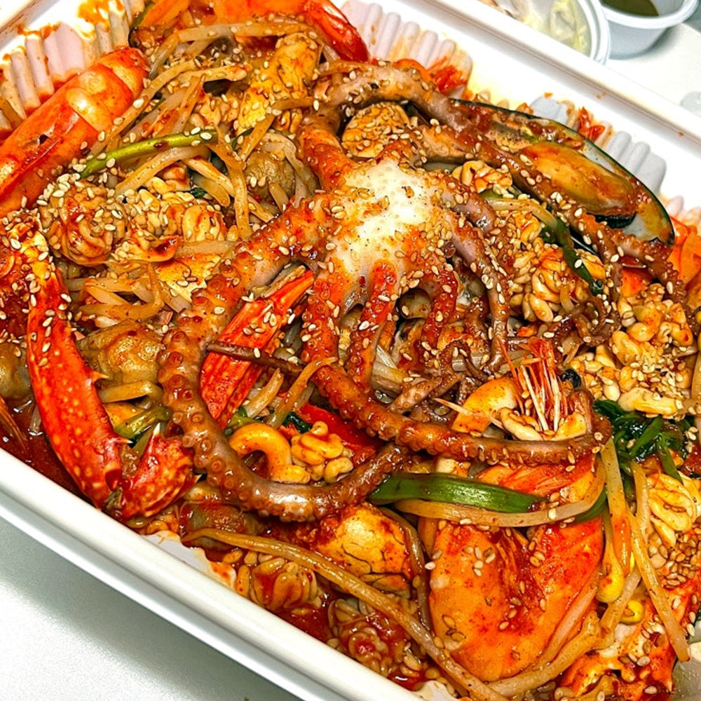 갈비찜 해물찜 아구찜 등 각종 찜 100개 용기 뚜껑 SET