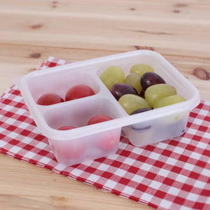 반찬, 과일 용기 G-300-3, 600개 용기 뚜껑 SET