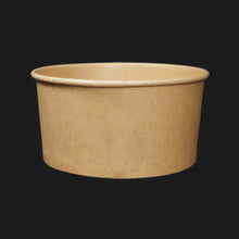 Load image into Gallery viewer, 150파이 1000ml 300개 (크라프트, 뚜껑 별도)
