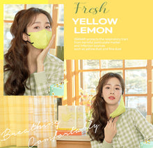 Load image into Gallery viewer, Ibanari Yellow Lemon L/M/MS Color Mask 40pcs/100pcs
