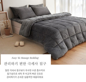 MONO Microfiber Comforter - Gray