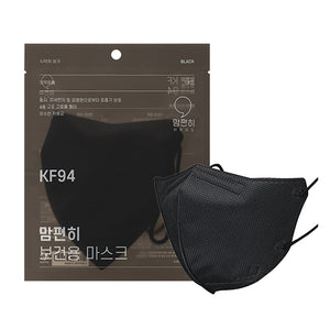 mampyunhui KF94 Black S/M/L Mask 100pcs
